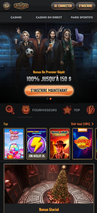 Main screen